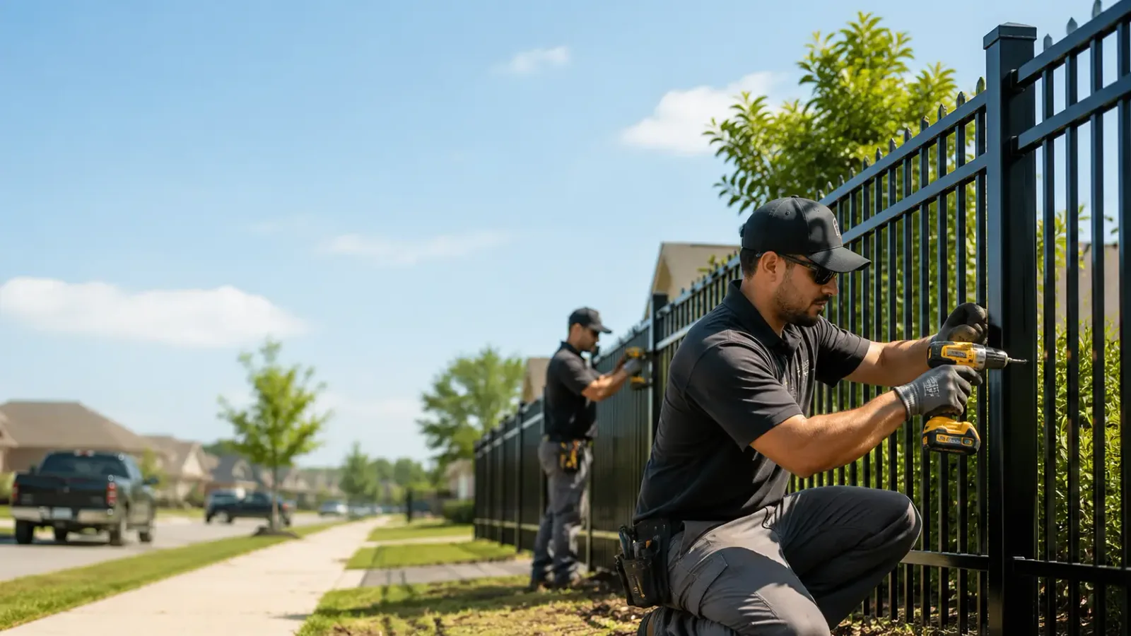 Metal Fence Installation in Conover, OH